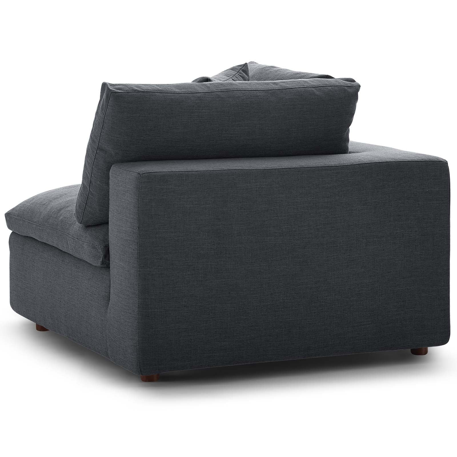 Modway's Modern Commix Down Filled Overstuffed 5 Piece Sectional Sofa Set | Sofas | Modishstore-23