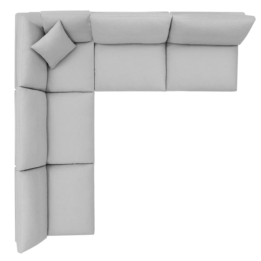 Modway's Modern Commix Down Filled Overstuffed 5 Piece Sectional Sofa Set - EEI-3360 | Sofa Set | Modishstore - 64