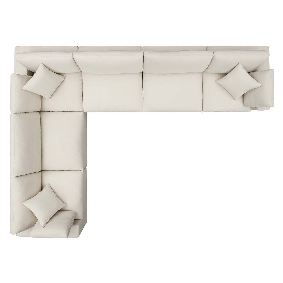 Commix Down Filled Overstuffed 6 Piece Sectional Sofa Set By Modway - EEI-3361 | Sectional | Modishstore - 8