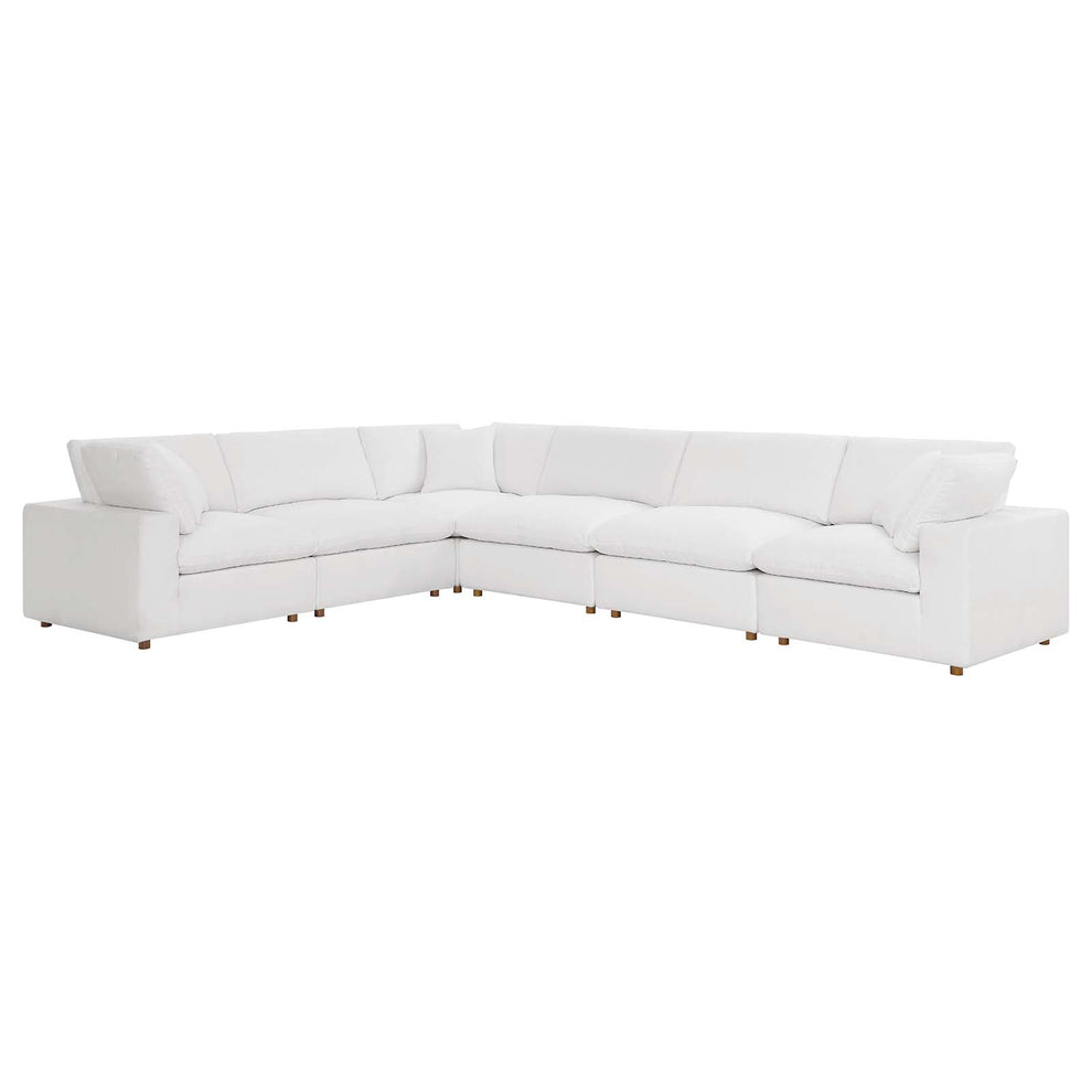 Commix Down Filled Overstuffed 6 Piece Sectional Sofa Set By Modway - EEI-3361 | Sectional | Modishstore - 16