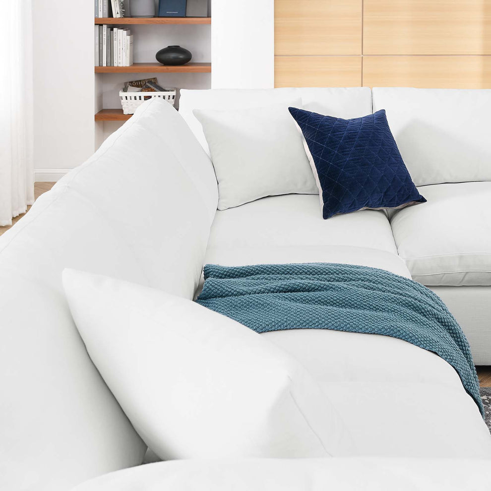 Commix Down Filled Overstuffed 6 Piece Sectional Sofa Set By Modway - EEI-3361 | Sectional | Modishstore - 18