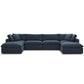 Commix Down Filled Overstuffed 6 Piece Sectional Sofa Set by Modway | Sofas | Modishstore-44