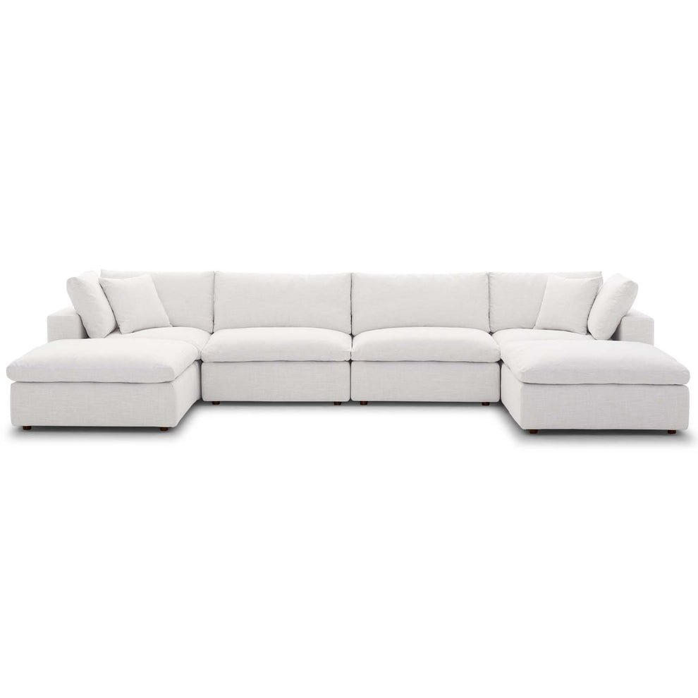 Commix Down Filled Overstuffed 6 Piece Sectional Sofa Set by Modway - EEI-3362 | Sofa Set | Modishstore - 2