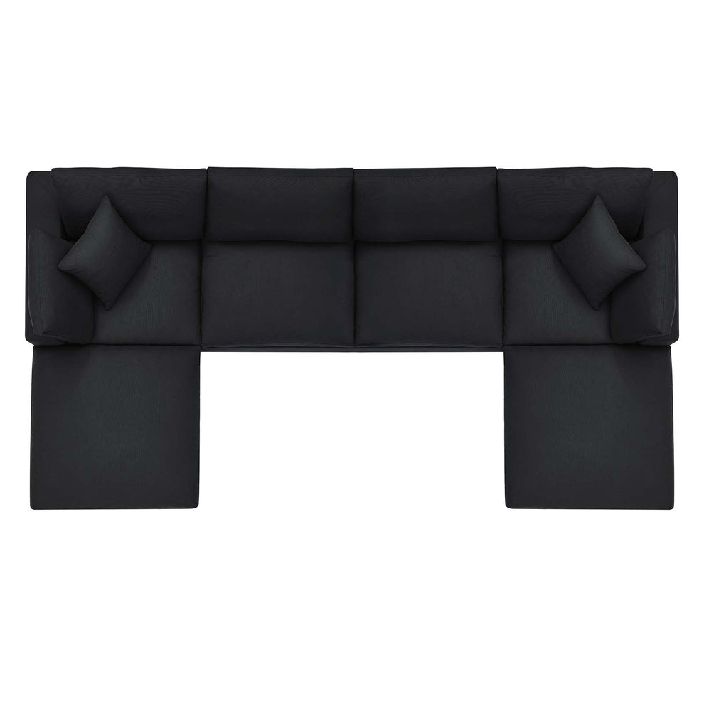 Commix Down Filled Overstuffed 6 Piece Sectional Sofa Set by Modway - EEI-3362 | Sofa Set | Modishstore - 31