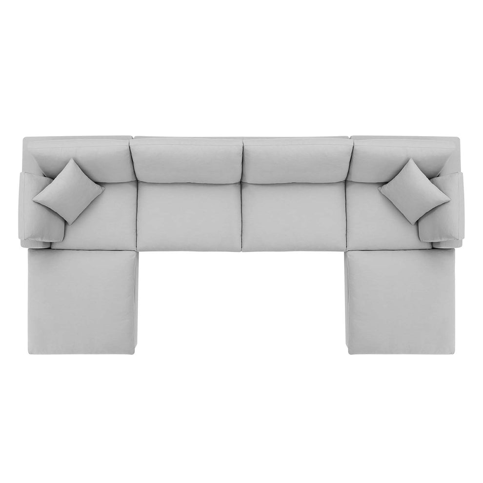Commix Down Filled Overstuffed 6 Piece Sectional Sofa Set by Modway - EEI-3362 | Sofa Set | Modishstore - 42