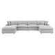 Commix Down Filled Overstuffed 6 Piece Sectional Sofa Set by Modway | Sofas | Modishstore-43