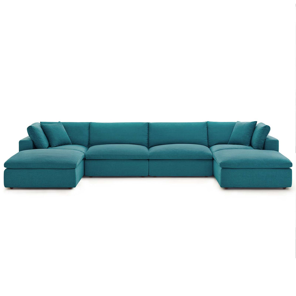 Commix Down Filled Overstuffed 6 Piece Sectional Sofa Set by Modway - EEI-3362 | Sofa Set | Modishstore - 14