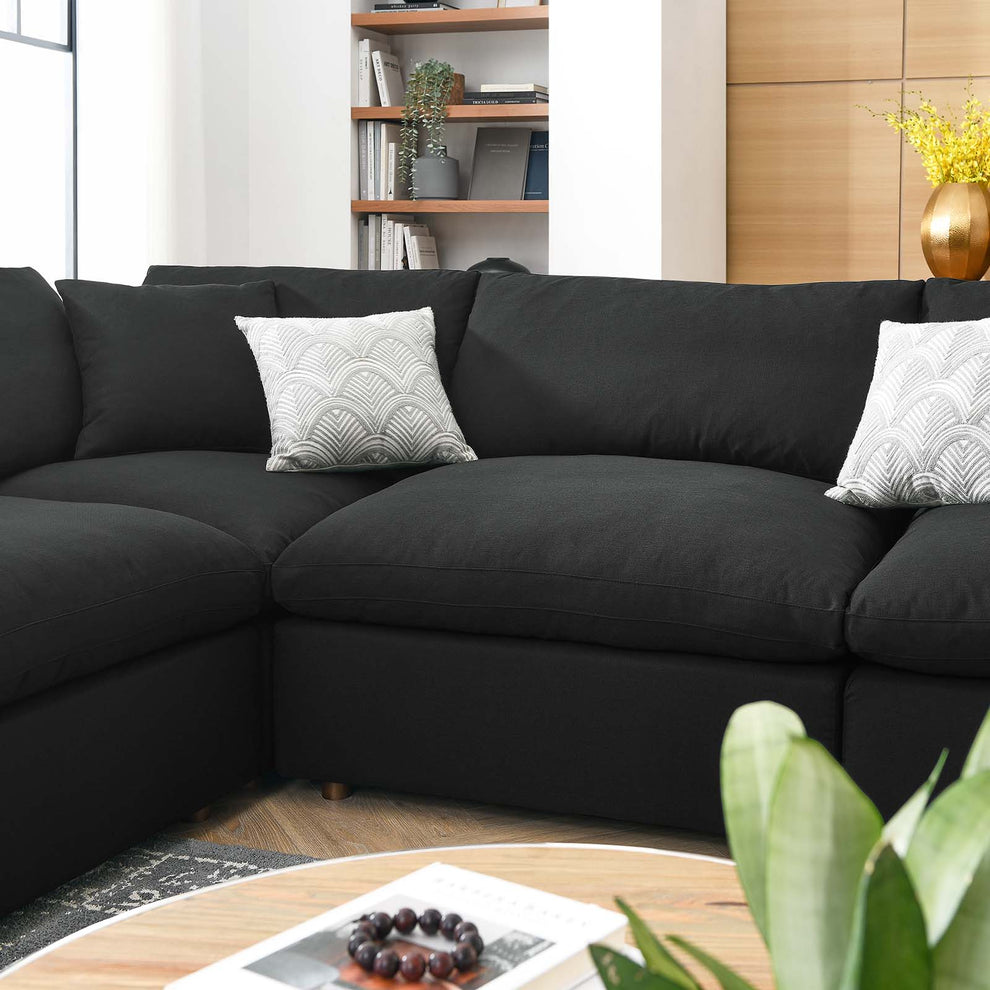 Modway Commix Down Filled Overstuffed 8 Piece Sectional Sofa Set - EEI-3363 | Sofa Set | Modishstore - 27