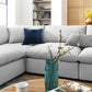 Modway Commix Down Filled Overstuffed 8 Piece Sectional Sofa Set | Sofas | Modishstore-38