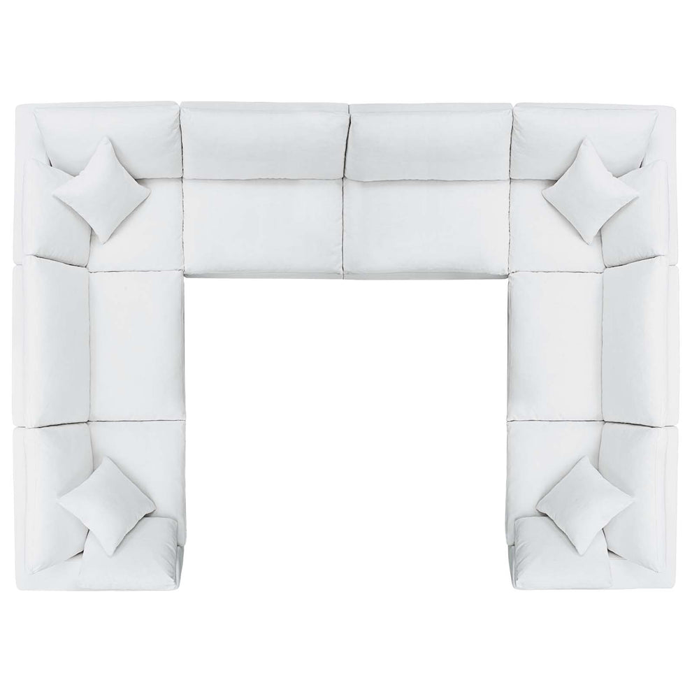 Modway Commix Down Filled Overstuffed 8 Piece Sectional Sofa Set - EEI-3363 | Sofa Set | Modishstore - 3