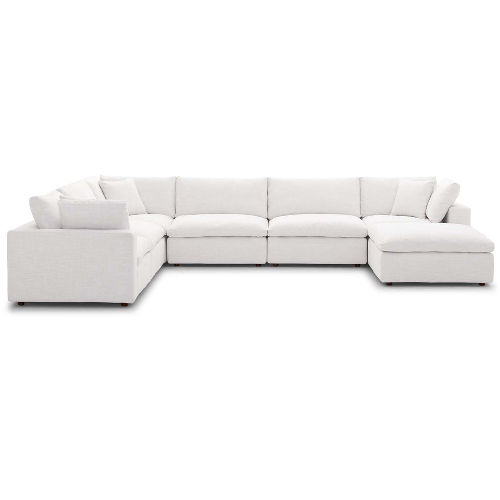 Modway Commix Down Filled Overstuffed 7 Piece Sectional Sofa Set - EEI-3364 | Sofa Set | Modishstore - 2