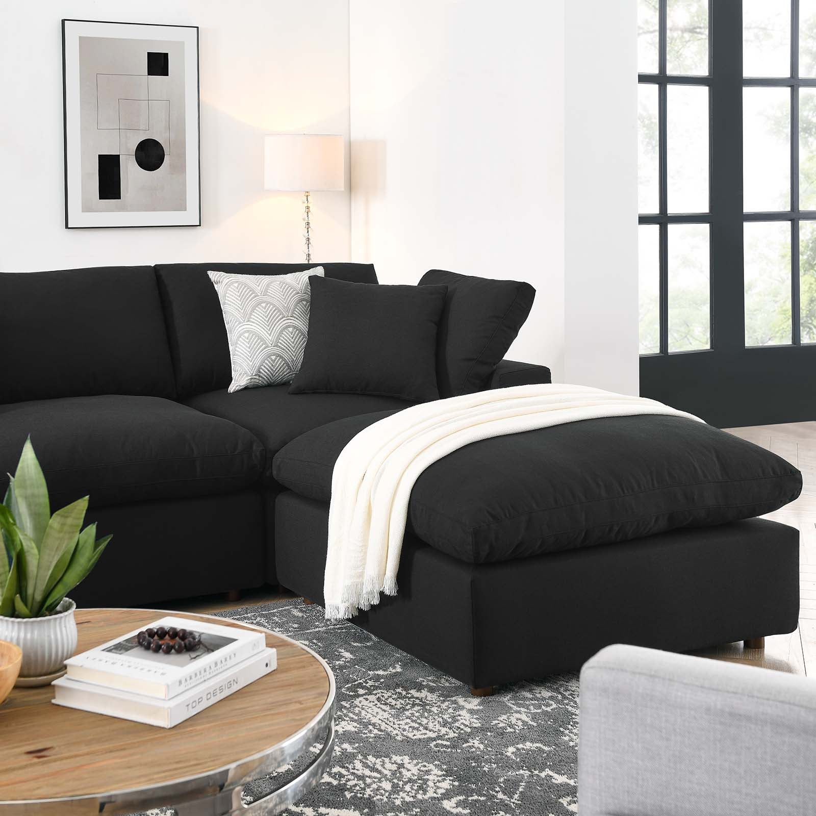 Modway Commix Down Filled Overstuffed 7 Piece Sectional Sofa Set | Sofas | Modishstore-50