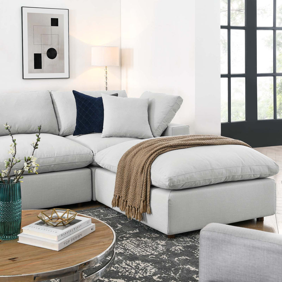 Modway Commix Down Filled Overstuffed 7 Piece Sectional Sofa Set - EEI-3364 | Sofa Set | Modishstore - 61