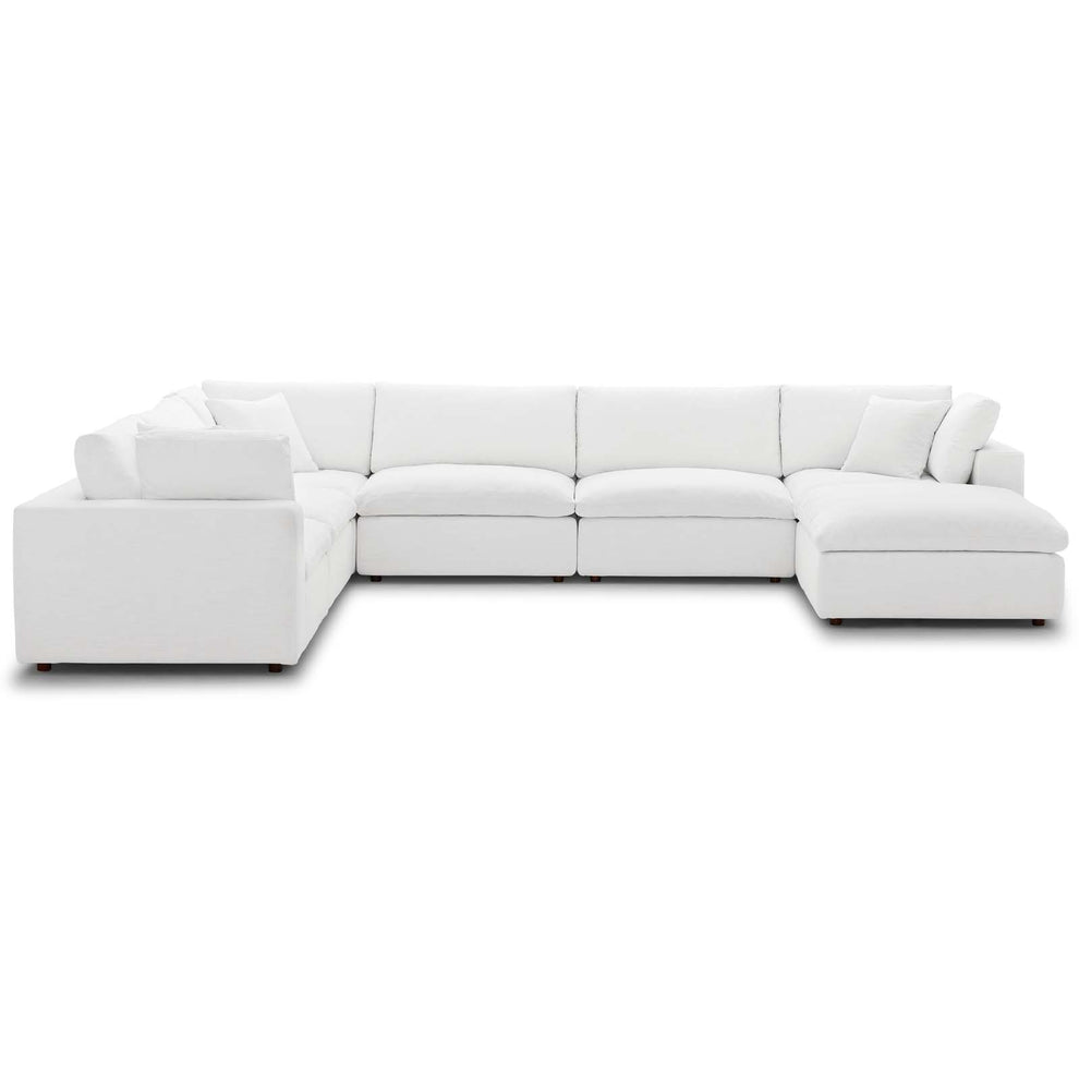 Modway Commix Down Filled Overstuffed 7 Piece Sectional Sofa Set - EEI-3364 | Sofa Set | Modishstore - 11