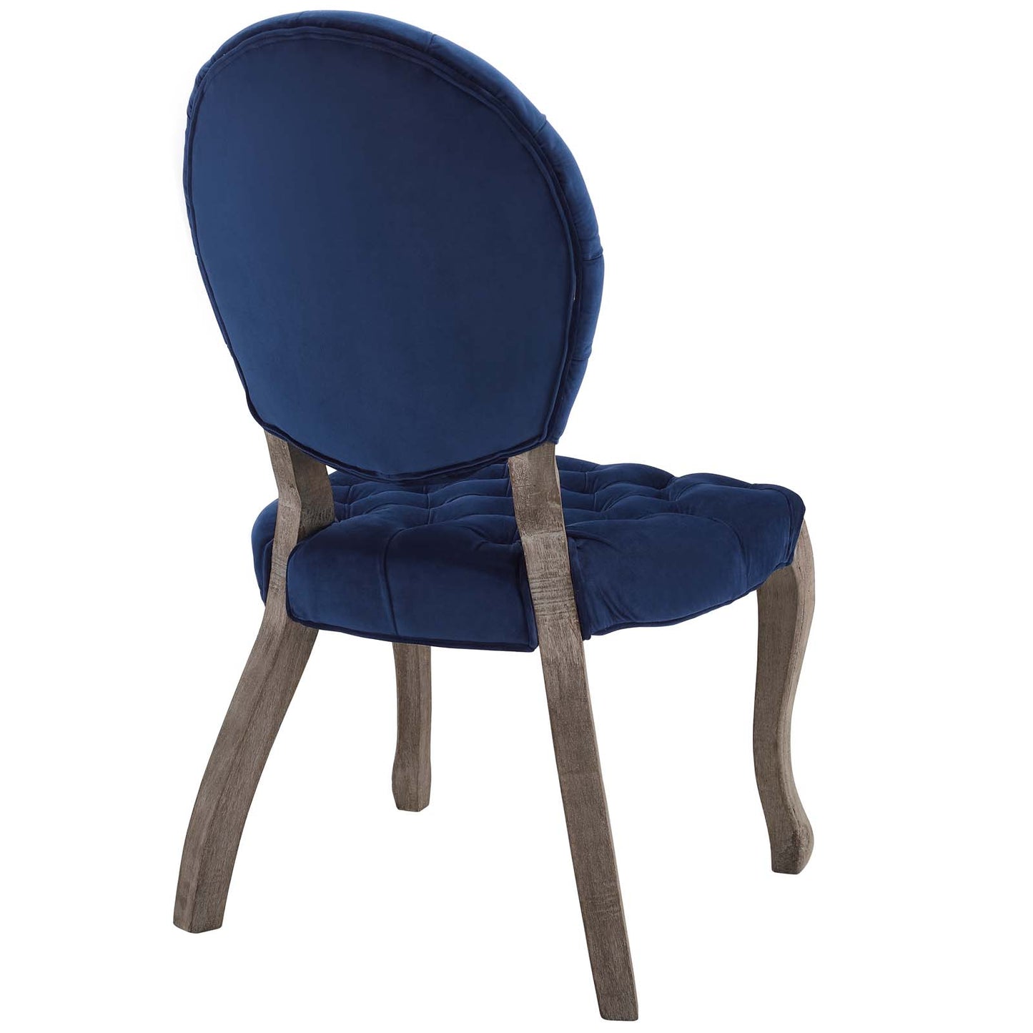 Modway Exhibit French Vintage Dining Performance Velvet Side Chair | Dining Chairs | Modishstore-24