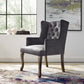 Modway Realm French Vintage Dining Performance Velvet Armchair - EEI-3366 | Armchairs | Modishstore - 1