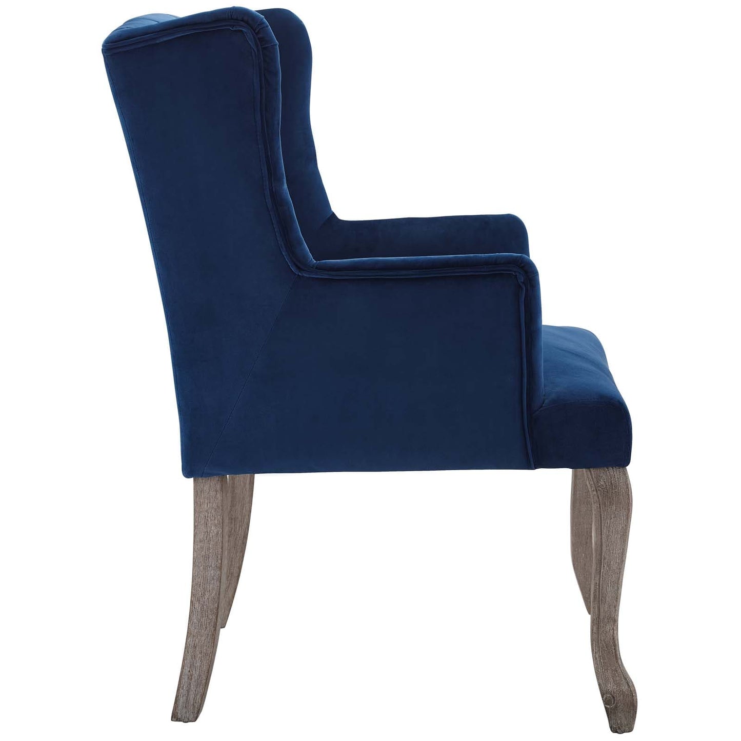 Modway Realm French Vintage Dining Performance Velvet Armchair - EEI-3366 | Armchairs | Modishstore - 9