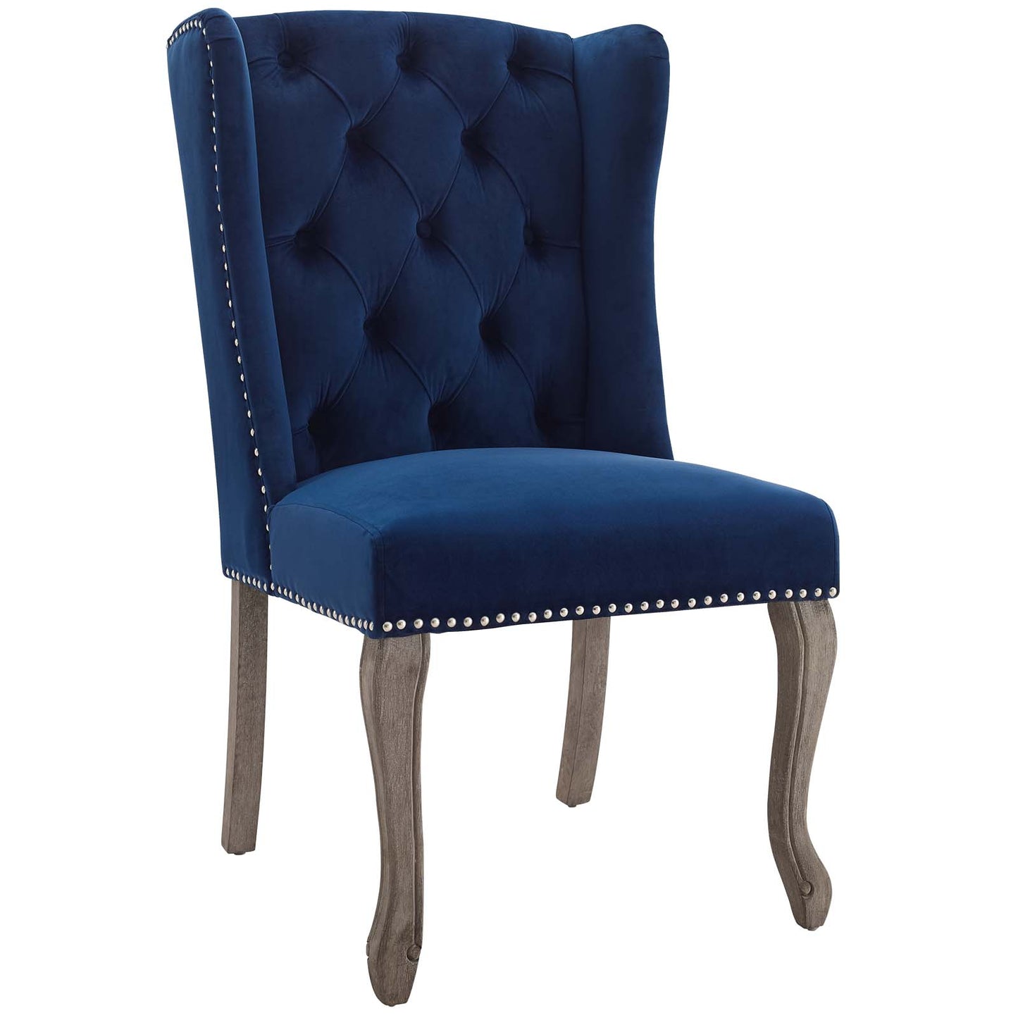 Modway Apprise French Vintage Dining Performance Velvet Side Chair | Dining Chairs | Modishstore-18