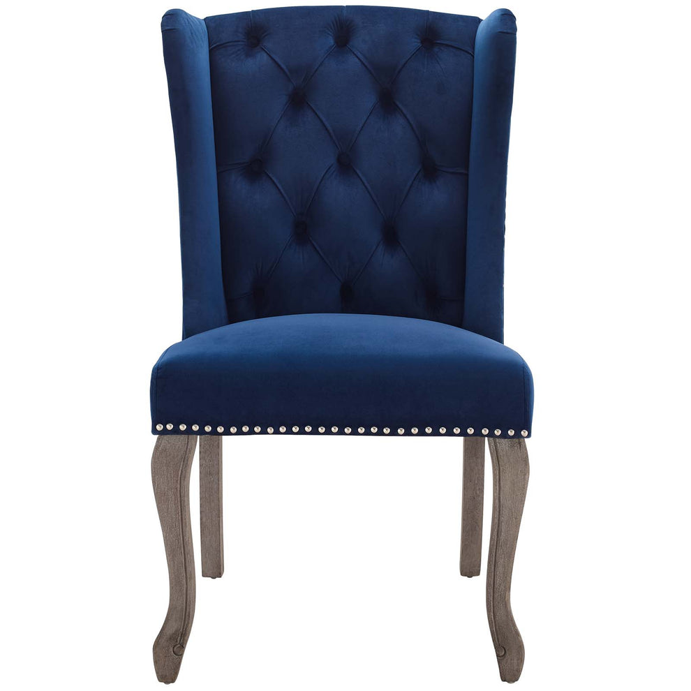 Modway Apprise French Vintage Dining Performance Velvet Side Chair - EEI-3367 | Dining Chairs | Modishstore - 15