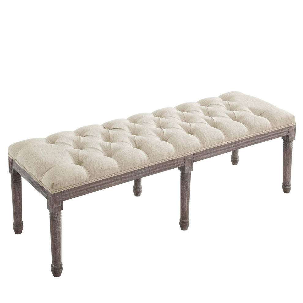 Modway Province French Vintage Performance Velvet Bench - EEI-3368 | Benches | Modishstore - 4