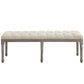Modway Province French Vintage Performance Velvet Bench - EEI-3368 | Benches | Modishstore - 6
