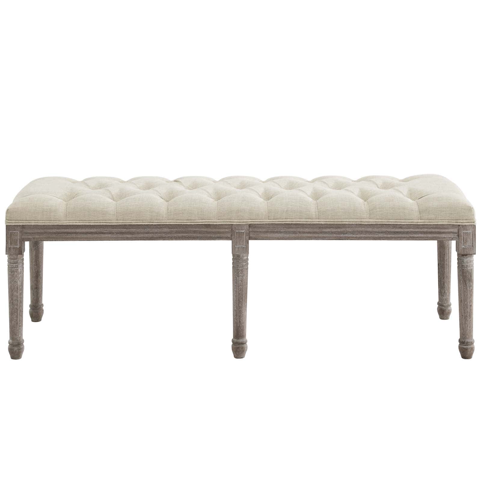 Modway Province French Vintage Performance Velvet Bench - EEI-3368 | Benches | Modishstore - 6
