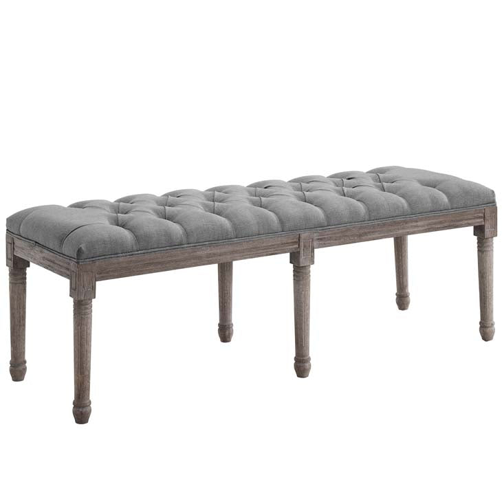 Modway Province French Vintage Performance Velvet Bench - EEI-3368 | Benches | Modishstore - 9