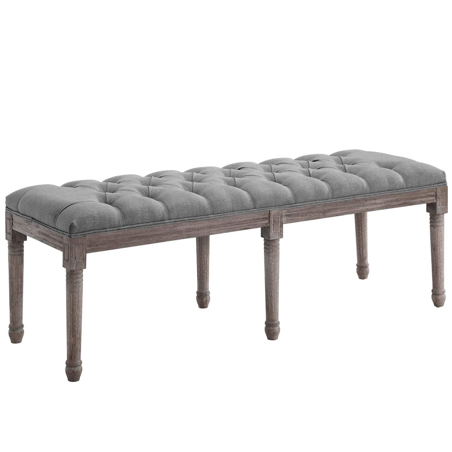 Modway Province French Vintage Performance Velvet Bench - EEI-3368 | Benches | Modishstore - 10