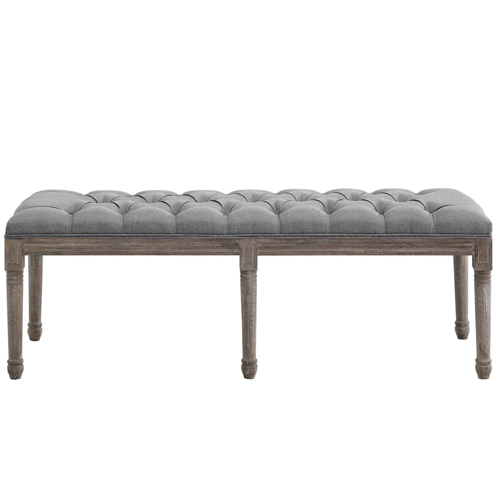Modway Province French Vintage Performance Velvet Bench - EEI-3368 | Benches | Modishstore - 14