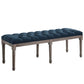 Modway Province French Vintage Performance Velvet Bench - EEI-3368 | Benches | Modishstore - 16