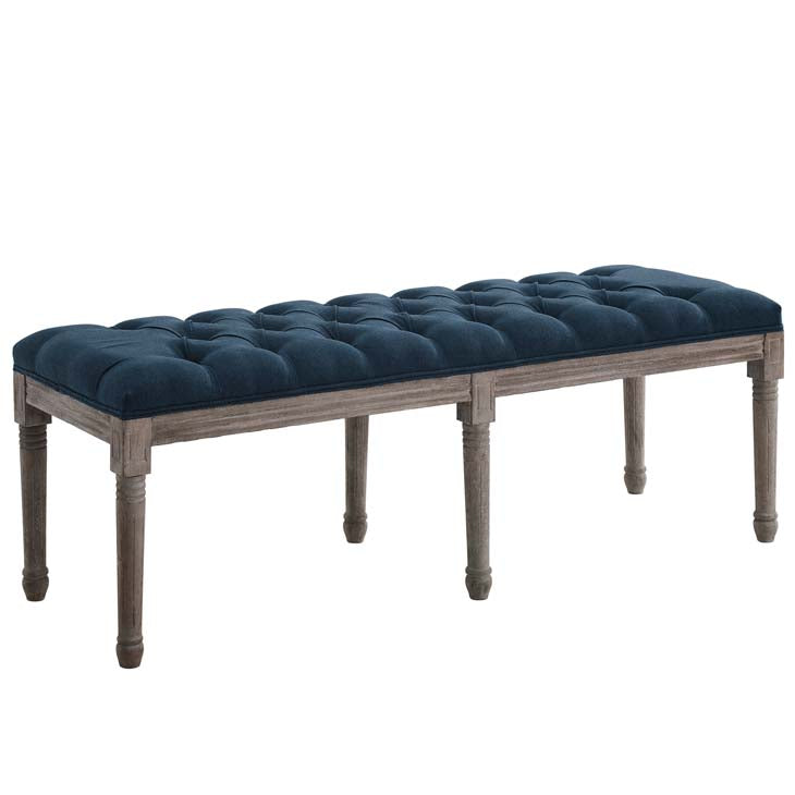 Modway Province French Vintage Performance Velvet Bench - EEI-3368 | Benches | Modishstore - 16