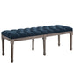 Modway Province French Vintage Performance Velvet Bench - EEI-3368 | Benches | Modishstore - 17
