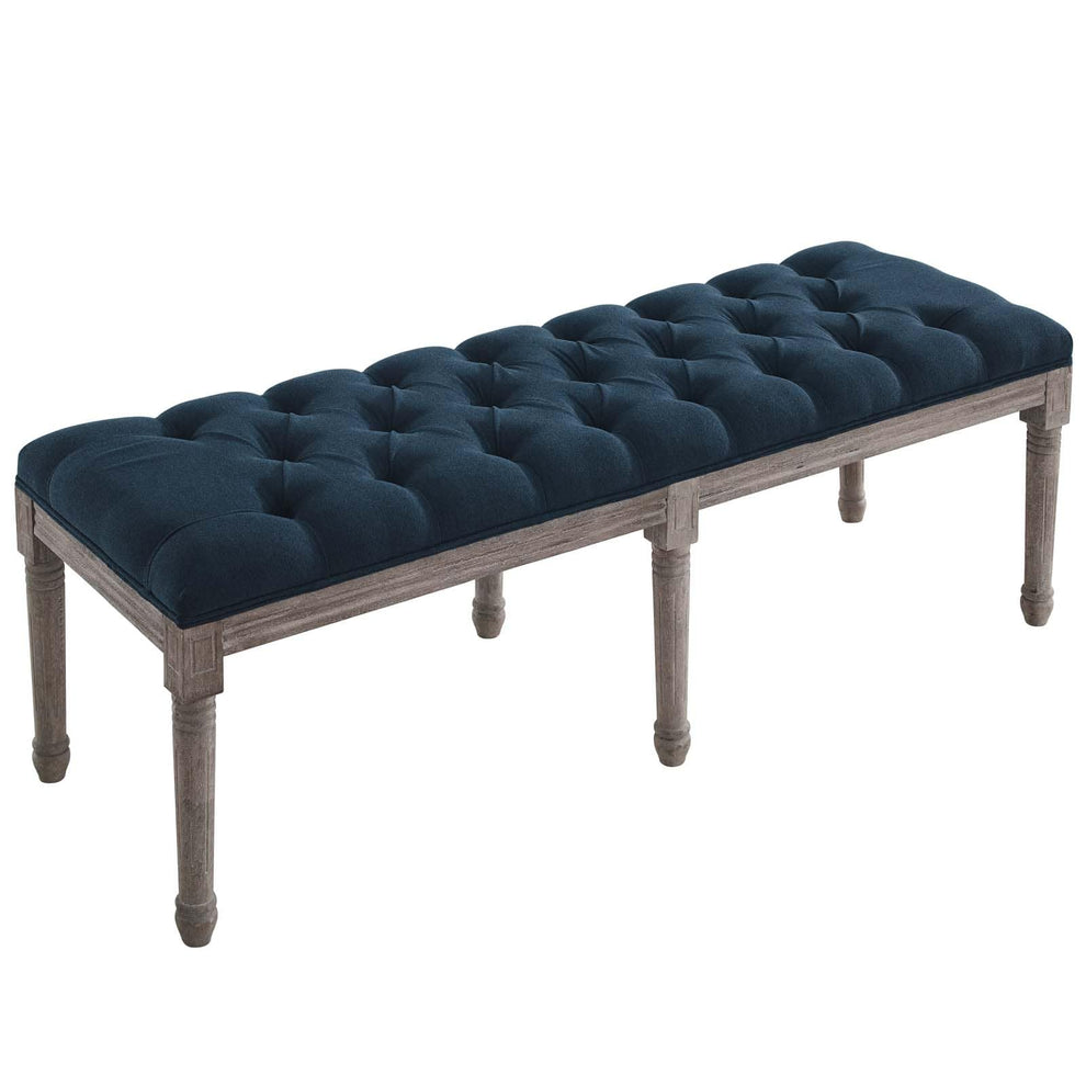 Modway Province French Vintage Performance Velvet Bench - EEI-3368 | Benches | Modishstore - 18