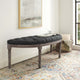 Modway Esteem Vintage French Upholstered Fabric Semi-Circle Bench | Stools & Benches | Modishstore-7
