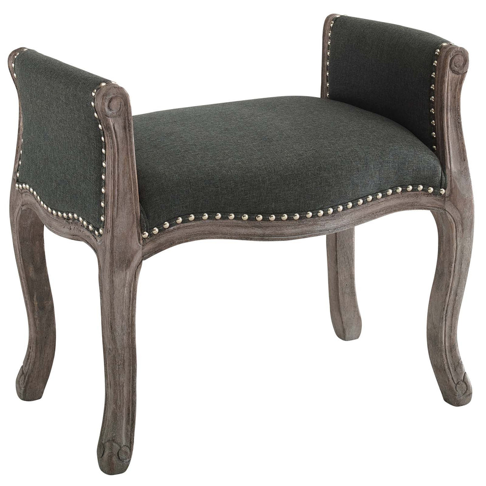 Modway Avail Vintage French Upholstered Fabric Bench - EEI-3370 | Benches | Modishstore - 8