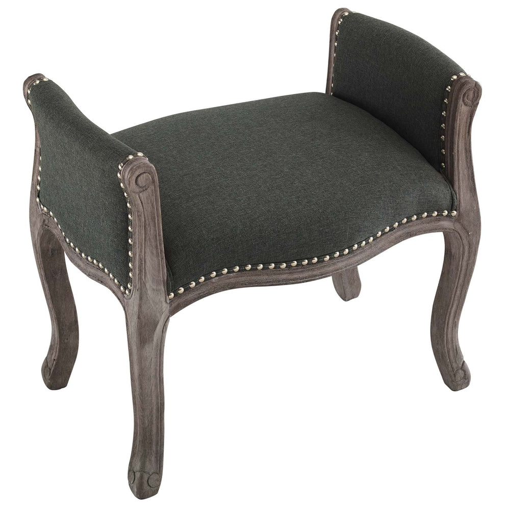 Modway Avail Vintage French Upholstered Fabric Bench - EEI-3370 | Benches | Modishstore - 9