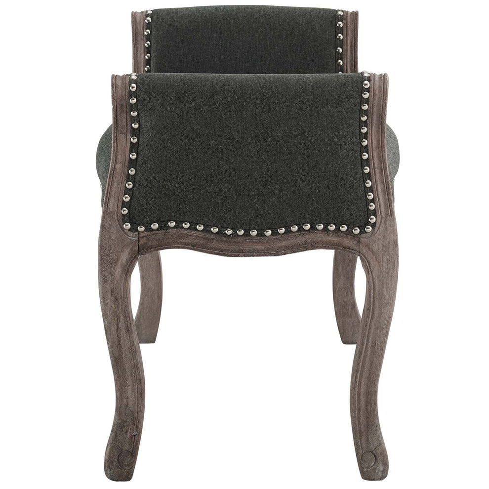 Modway Avail Vintage French Upholstered Fabric Bench - EEI-3370 | Benches | Modishstore - 10