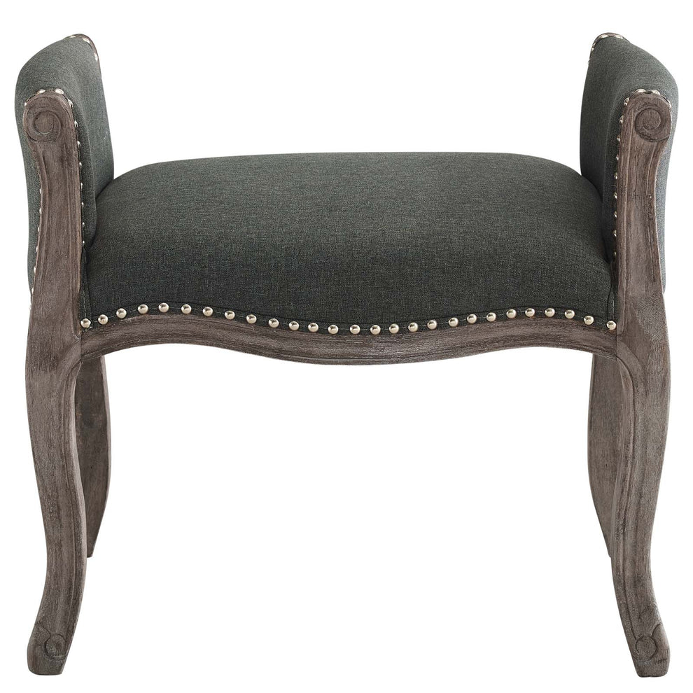 Modway Avail Vintage French Upholstered Fabric Bench - EEI-3370 | Benches | Modishstore - 11