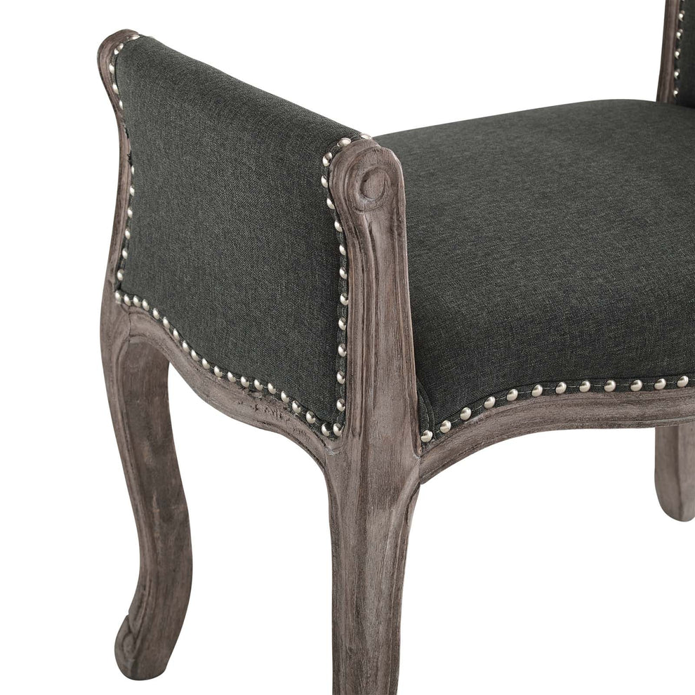 Modway Avail Vintage French Upholstered Fabric Bench - EEI-3370 | Benches | Modishstore - 12