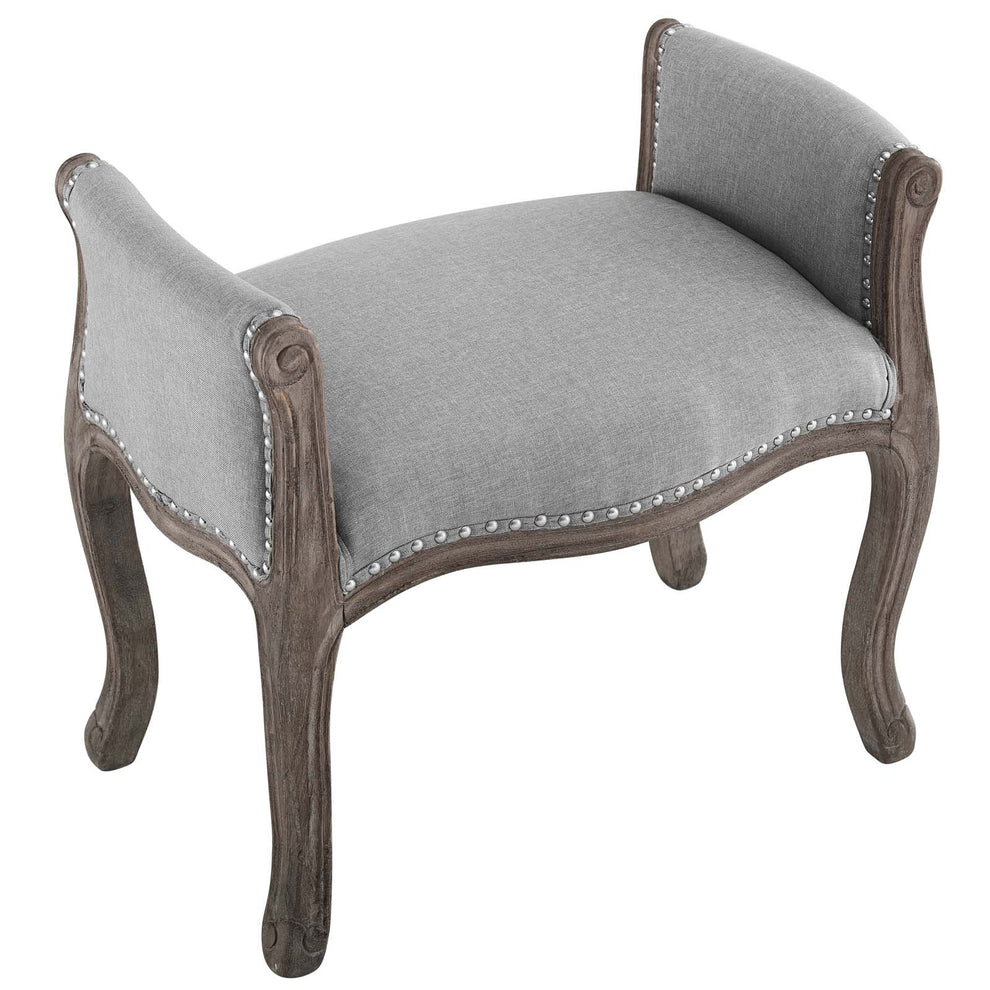 Modway Avail Vintage French Upholstered Fabric Bench - EEI-3370 | Benches | Modishstore - 15