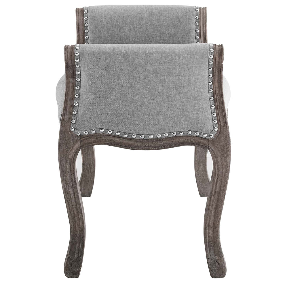 Modway Avail Vintage French Upholstered Fabric Bench - EEI-3370 | Benches | Modishstore - 16