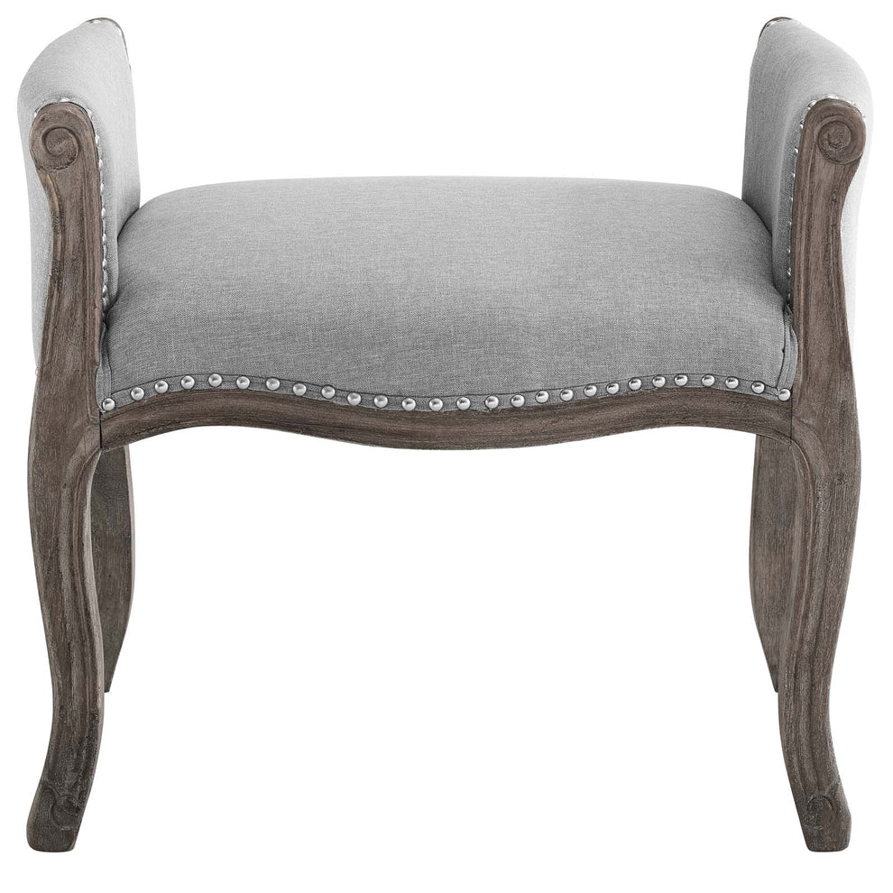 Modway Avail Vintage French Upholstered Fabric Bench - EEI-3370 | Benches | Modishstore - 17