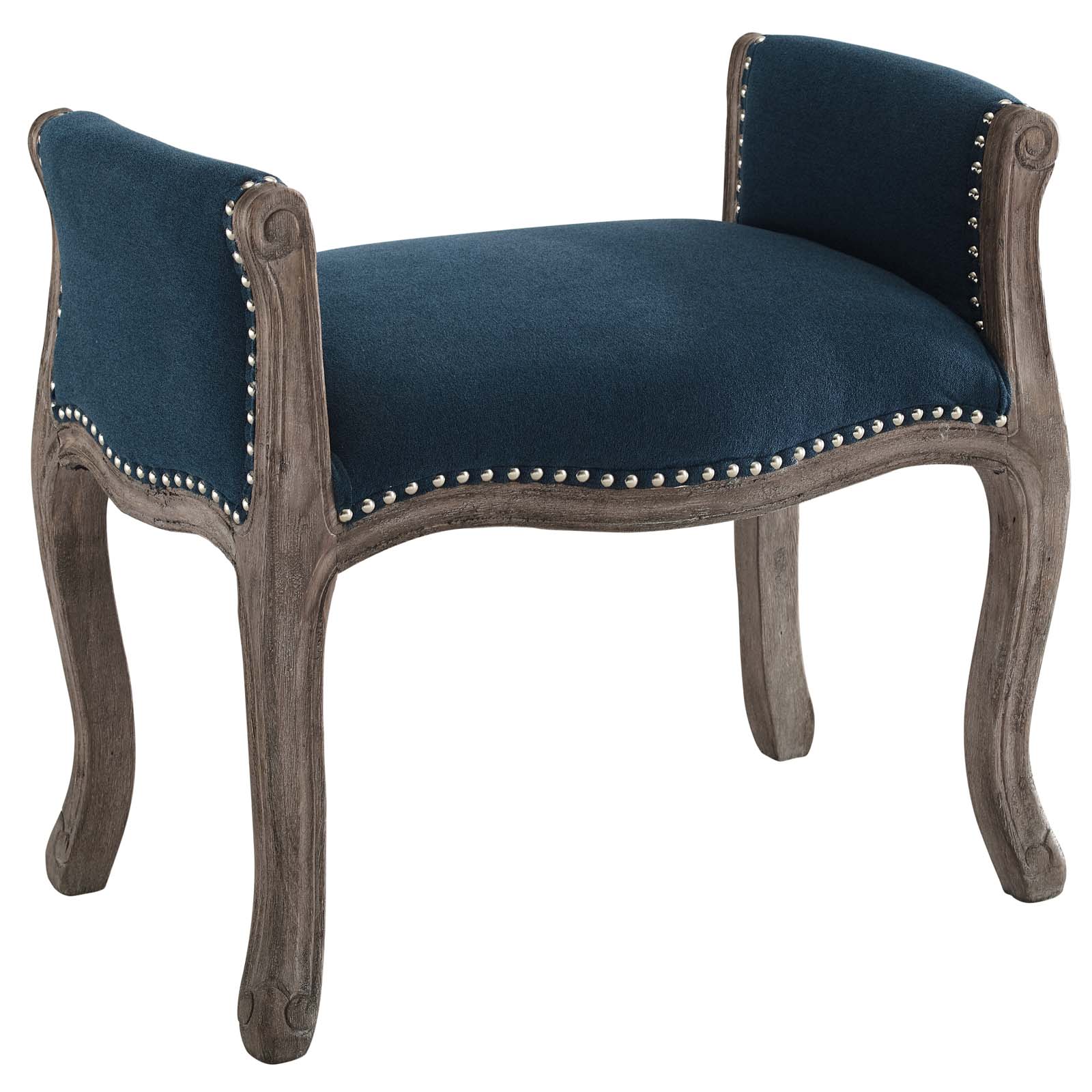 Modway Avail Vintage French Upholstered Fabric Bench - EEI-3370 | Benches | Modishstore - 20