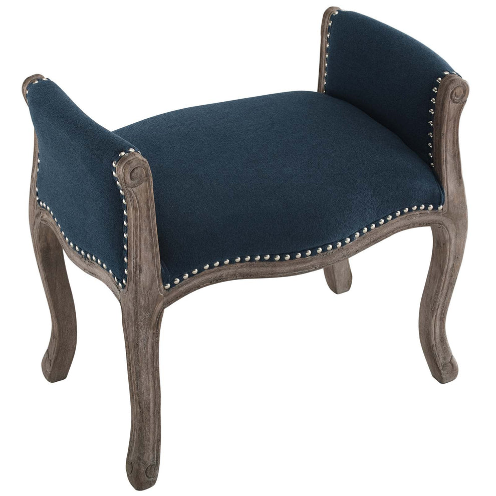 Modway Avail Vintage French Upholstered Fabric Bench - EEI-3370 | Benches | Modishstore - 21