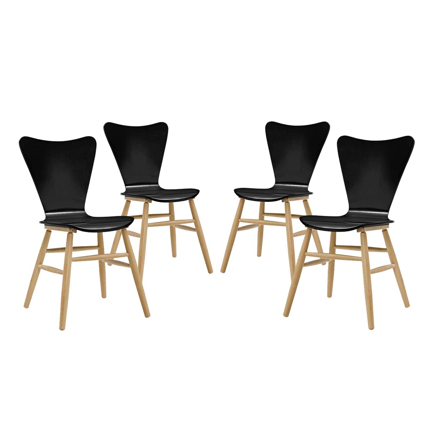 Modway Cascade Dining Chair Set of 4 | Dining Chairs | Modishstore-4