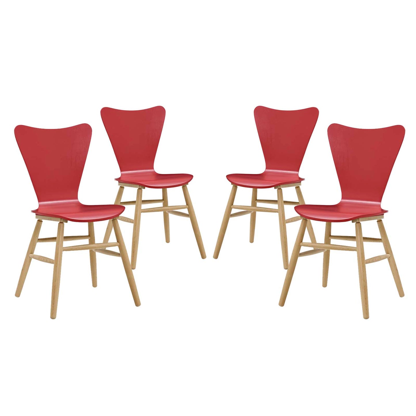 Modway Cascade Dining Chair Set of 4 | Dining Chairs | Modishstore-20