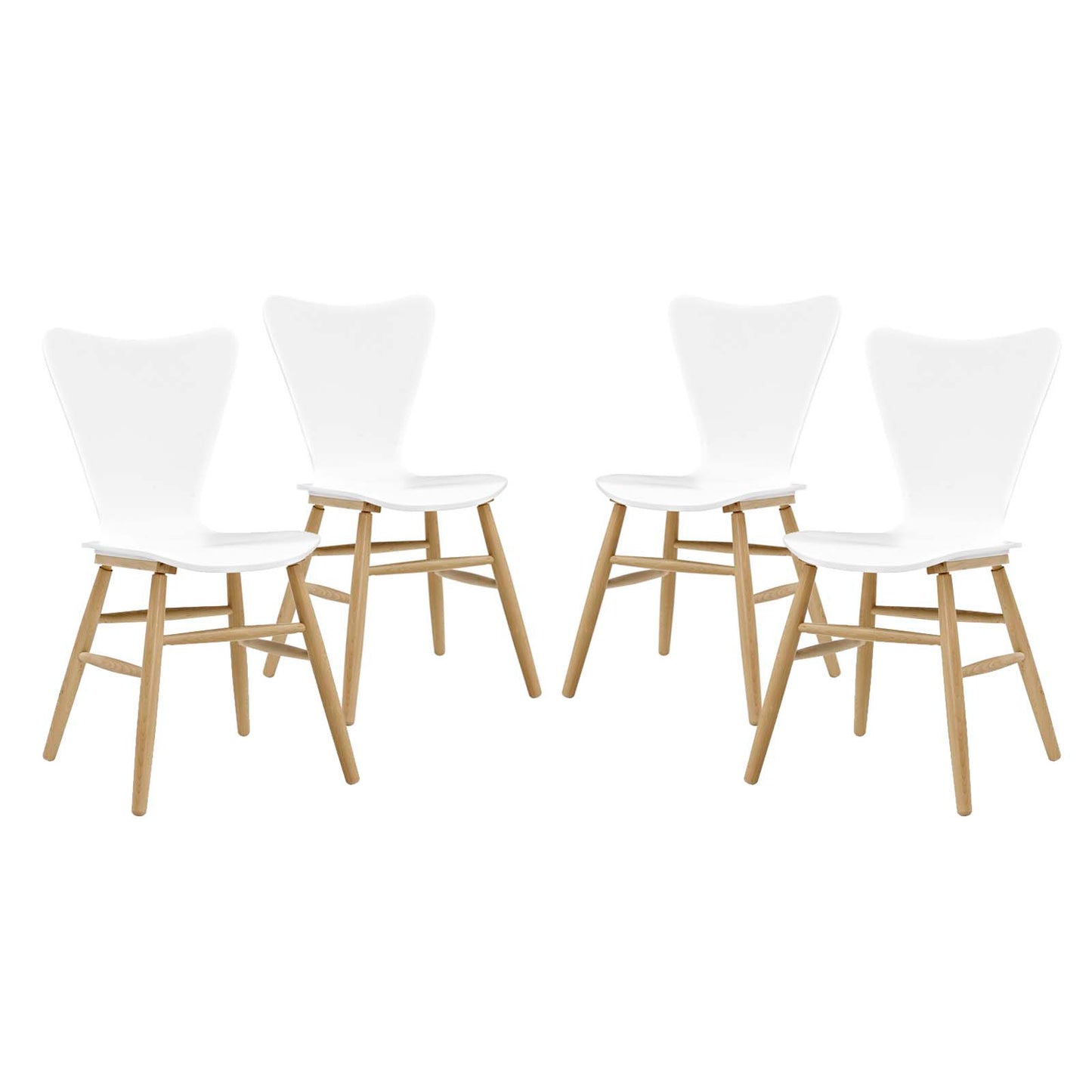 Modway Cascade Dining Chair Set of 4 | Dining Chairs | Modishstore-22