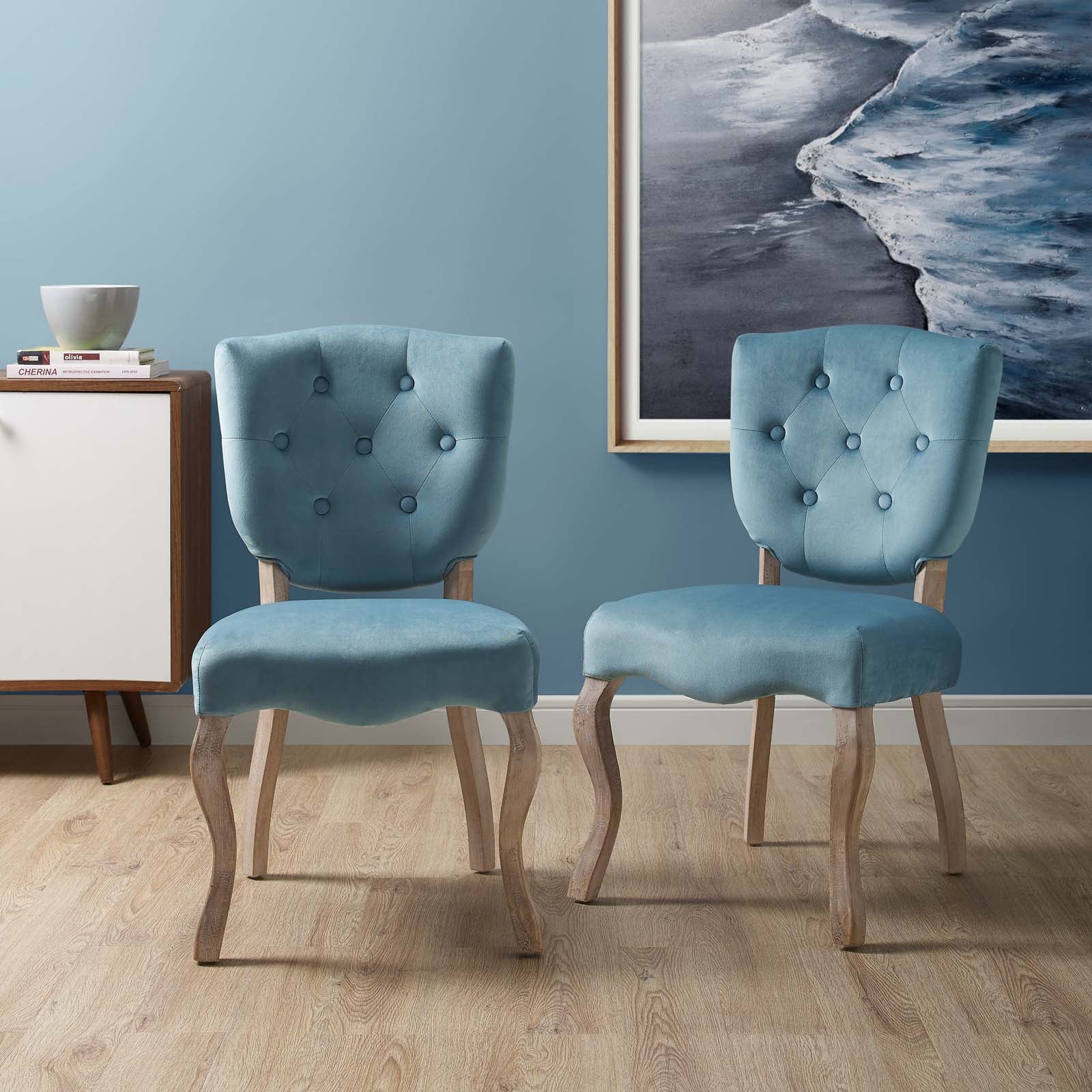 Array Dining Side Chair Set Of 2 By Modway - EEI-3381 | Dining Chairs | Modishstore - 16