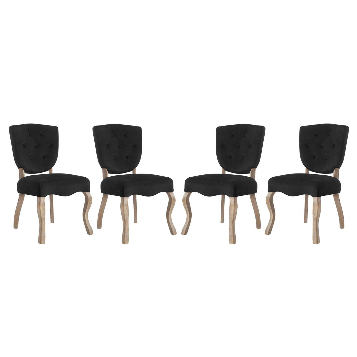 Modway Array Dining Side Chair Set of 4 | Dining Chairs | Modishstore-5