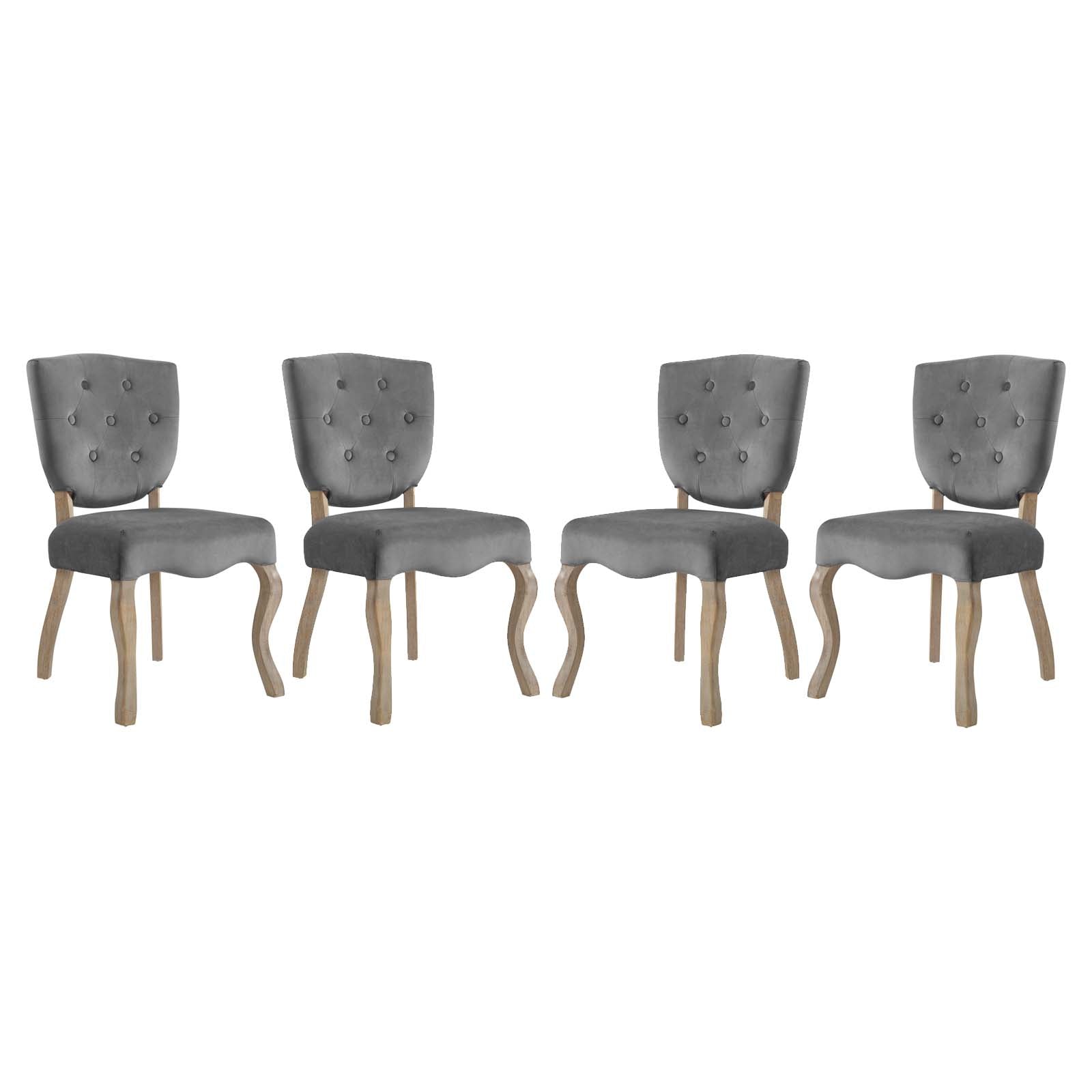 Modway Array Dining Side Chair Set of 4 | Dining Chairs | Modishstore-13